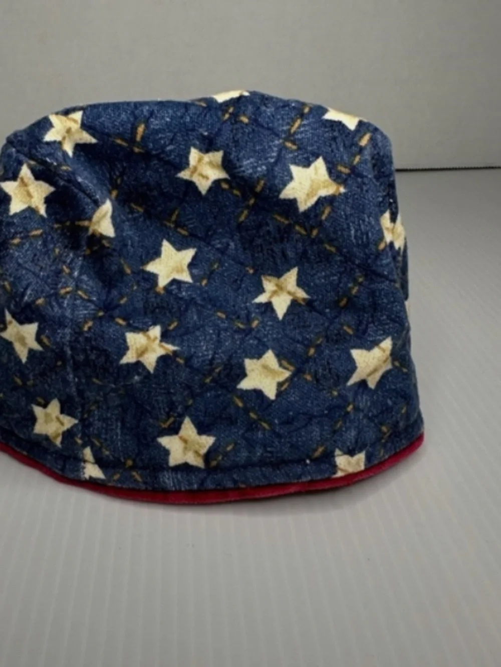 Longaberger 2001 Inaugural Basket Liner American Pride Red White Blue Accessory